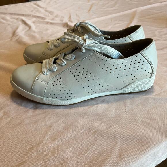 Dansko Orli Perforated Sneaker in Gray Size 41 US 10.5-11 - Picture 2 of 9